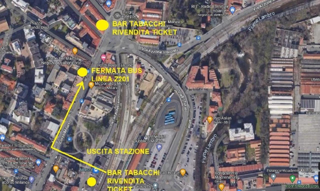La Terrazza Su Monza Casa Vacanze Экстерьер фото